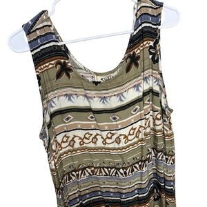 VINTAGE TIMELESS TICKETS DRESS  boho tribal southern Cottagecore grunge
